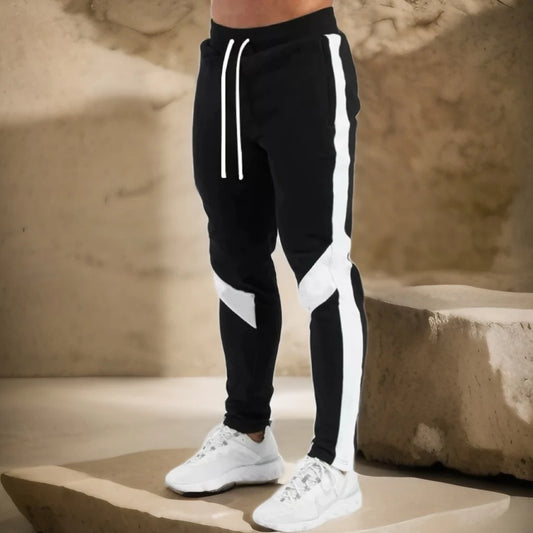 Mens Joggers Casual Pants Fitness Men Sportswear Tracksuit Bottoms Skinny Sweatpants Trousers Black Gyms Jogger Track Pants