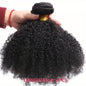 Brazilian Afro Kinky Curly Hair Weave 10A Virgin Natural Remy Human Hair Bundles Extension 3B 3C Hair Products
