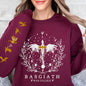 Fourth Wing Sweatshirt Basgiath War College Sweatshirt Women Graphic Hoodies Riders Quadrant Fantasy Reader Bookish Pullover Top