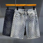 2025Short Shorts Summer New Personalized Trendy Brand Five Quarter Pants Korean Version Trend Slim Fit Versatile Youth Fashion