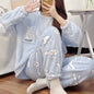 Stitch Couple Onesies Pajamas Anime Winter Cartoon Coral Fleece Thermal Hooded Large Size Pullover Men's Casual Women's Pajamas