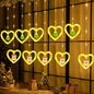 Christmas Led Decorative Lights Strip Star Curtain Lights Christmas Tree Lights String Festival Atmosphere Lights Star Lights
