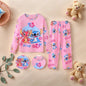 Kids Stitch Pajamas for Boys Girls Home Wear Kids Casual Sleepwear Long Sleeve Pajamas Bottoms Suit Christmas Gifts