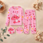 Kids Stitch Pajamas for Boys Girls Home Wear Kids Casual Sleepwear Long Sleeve Pajamas Bottoms Suit Christmas Gifts