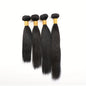 4 Bundles 15A Peruvian Straight Hair Virgin Human Hair Weave 100% Unprocessed 100g Per Bundle Double Weft Can Be Dyed and Bleached 4pcs Natural Black